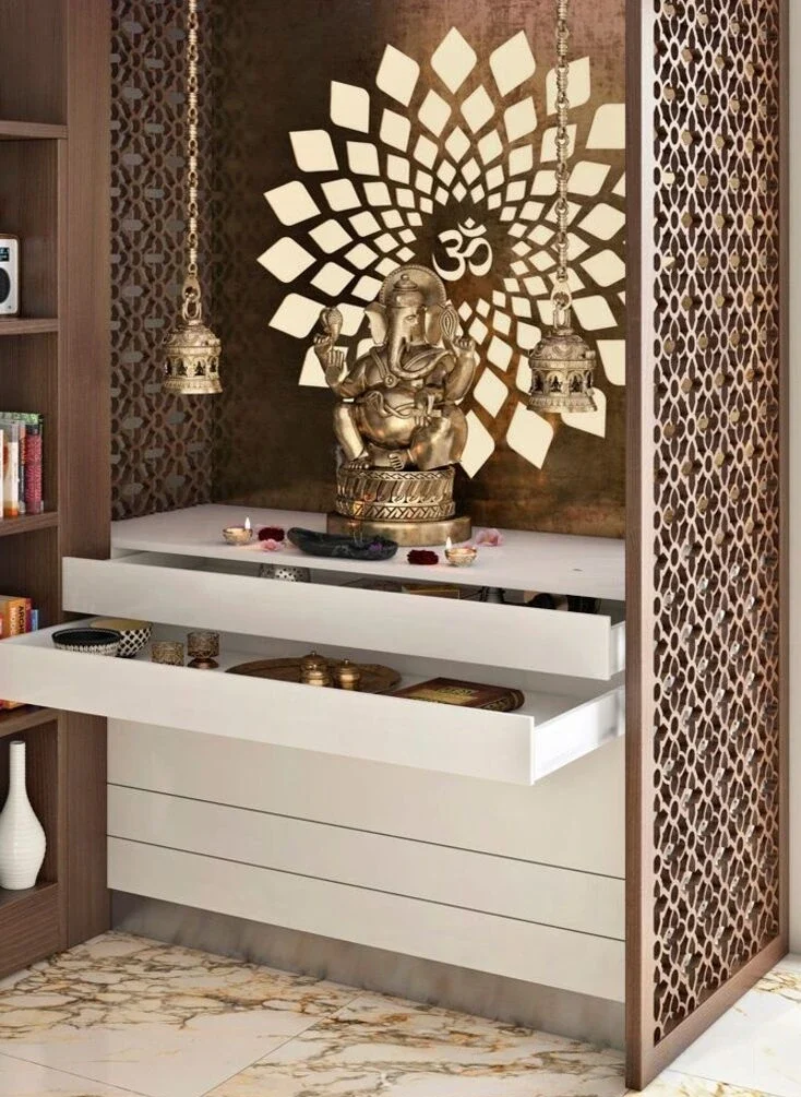 Pooja room interior