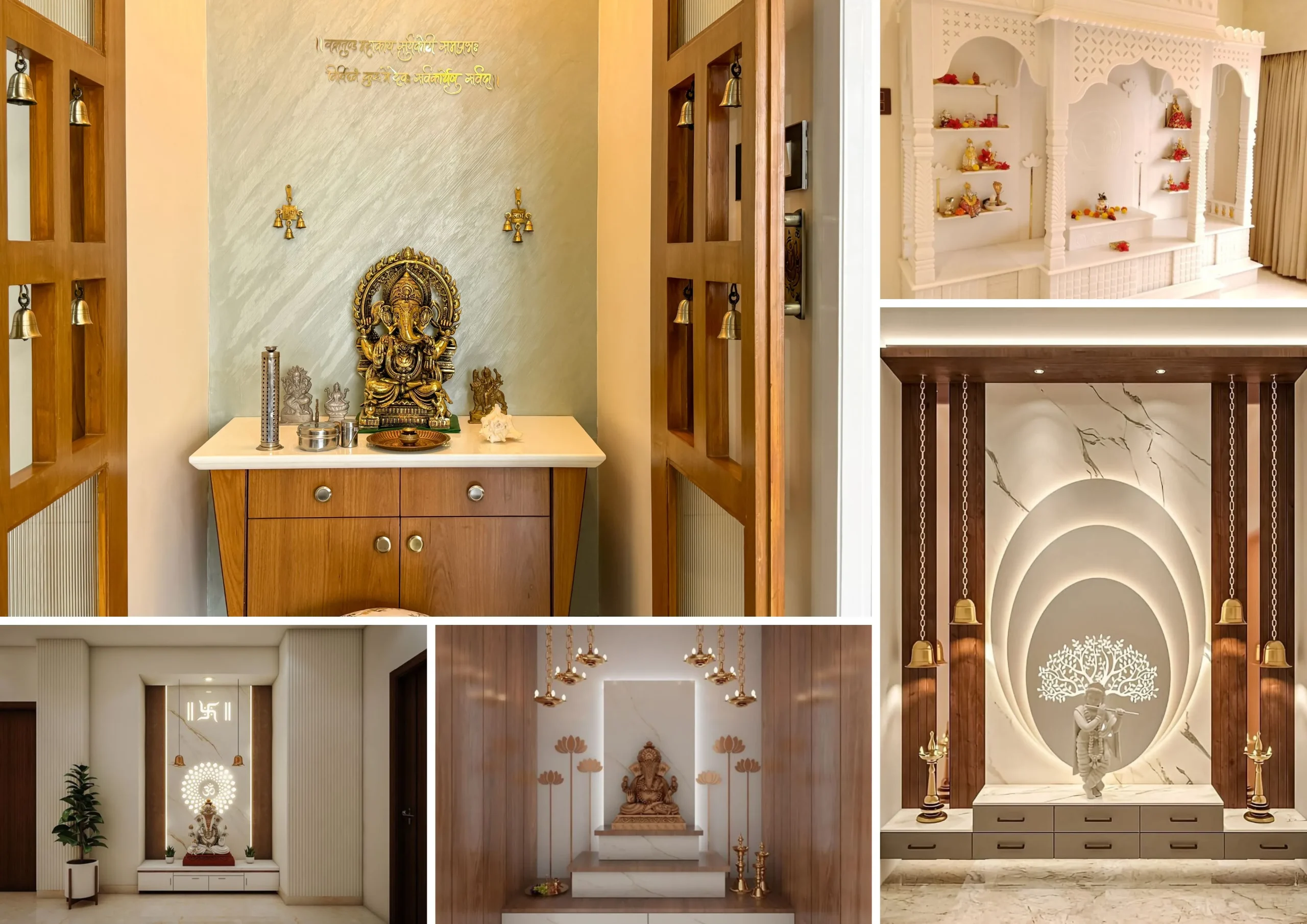 Pooja room interior