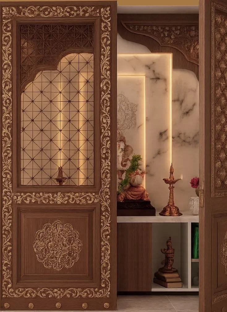 Pooja room interior