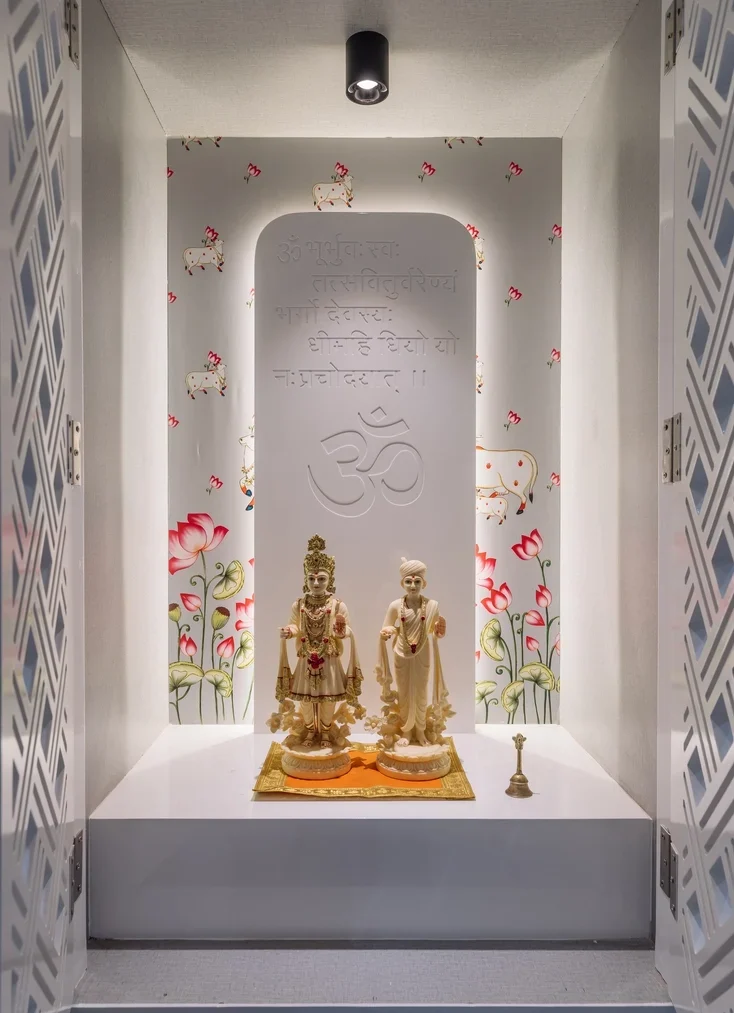 Pooja room interior