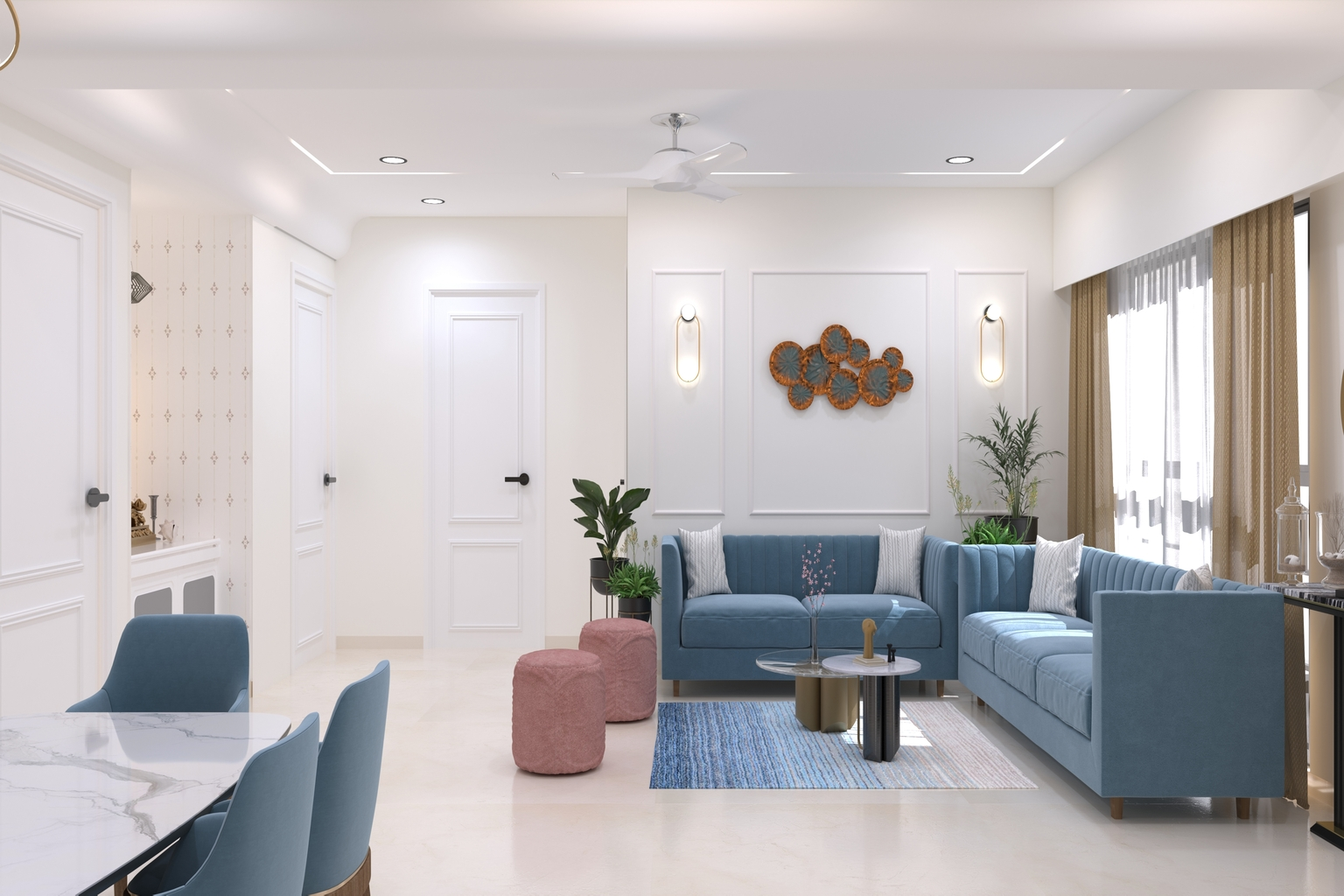 Living room interior