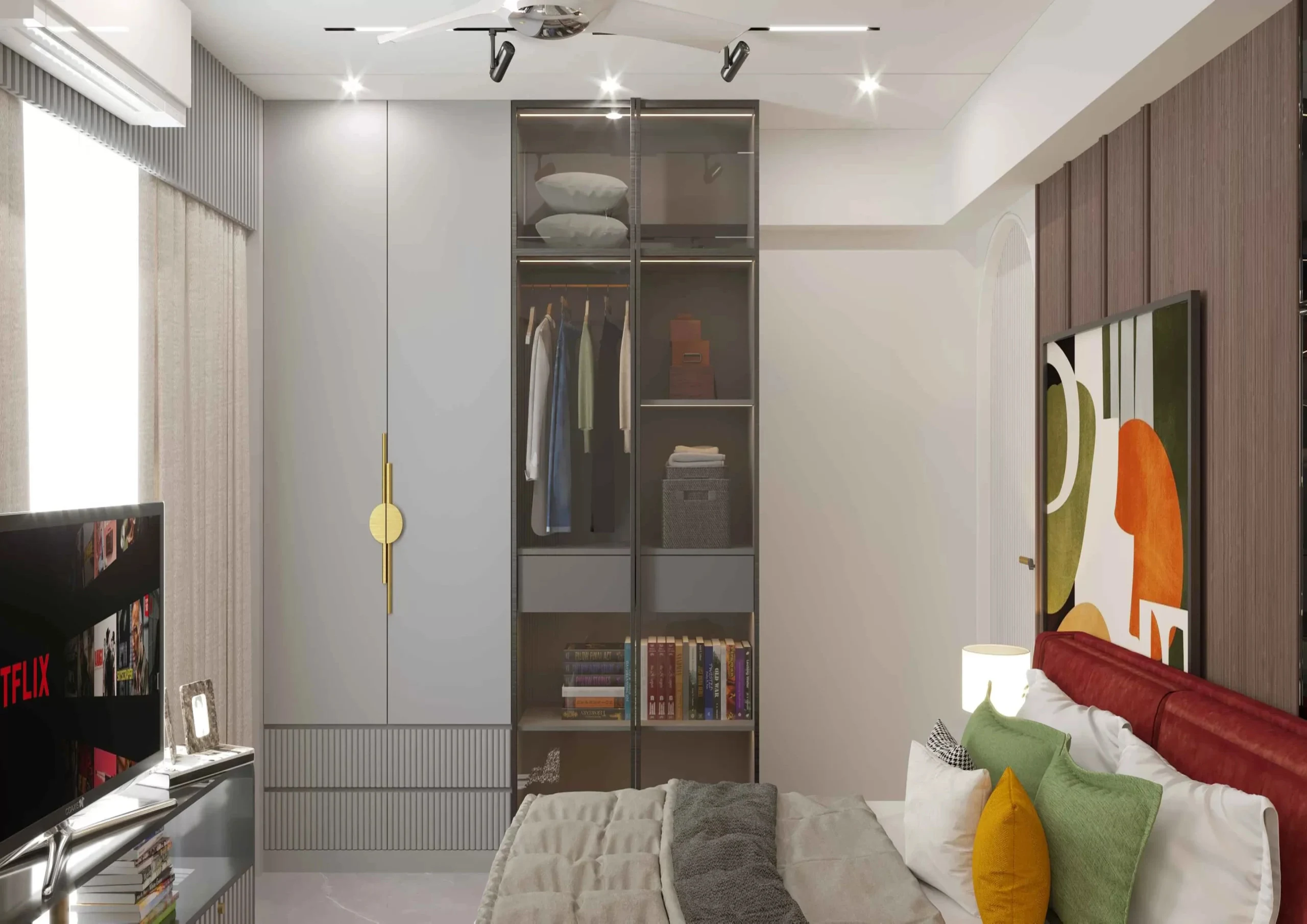 Smart Wardrobe Interior Design