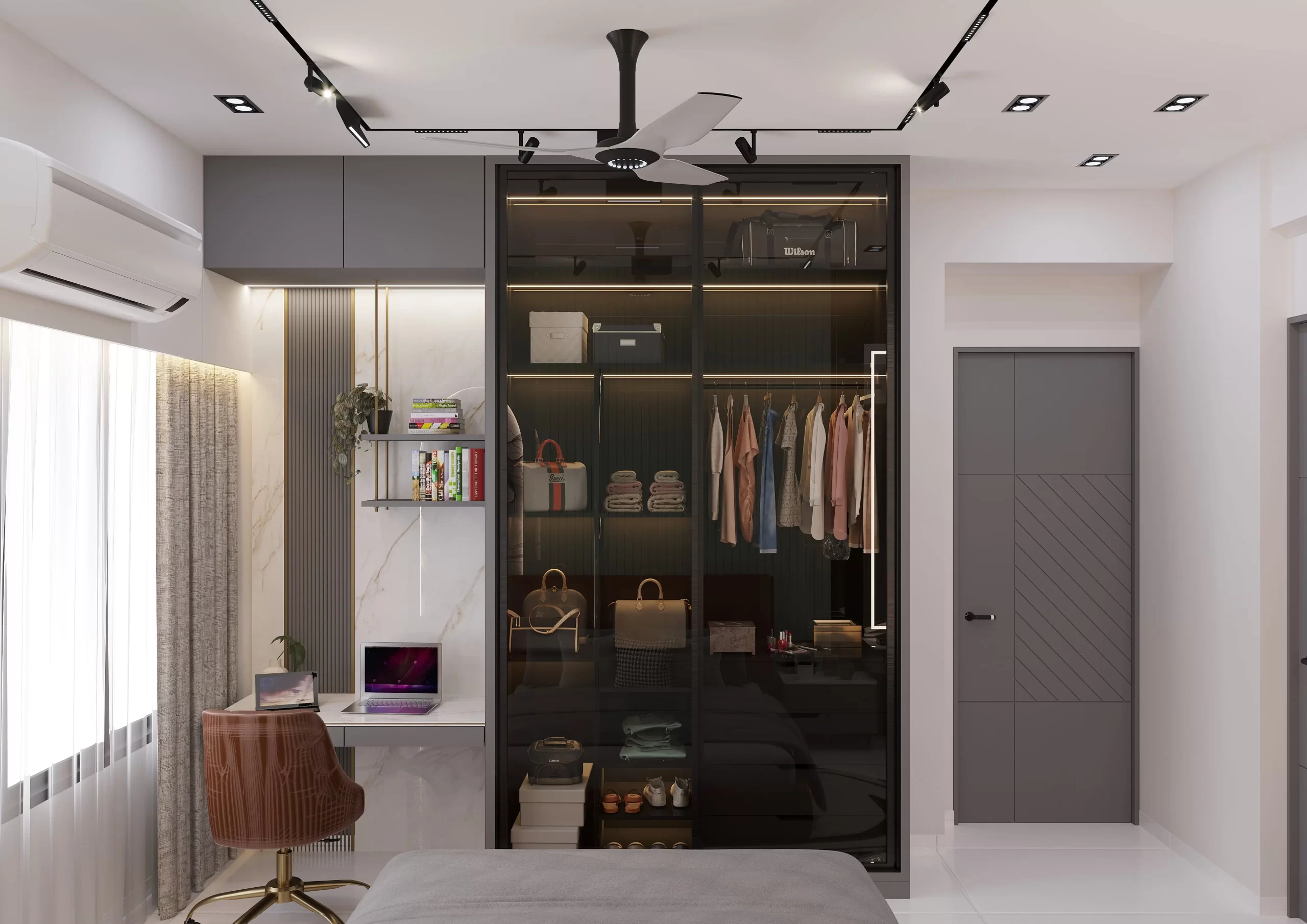 Smart Wardrobe Interior Design