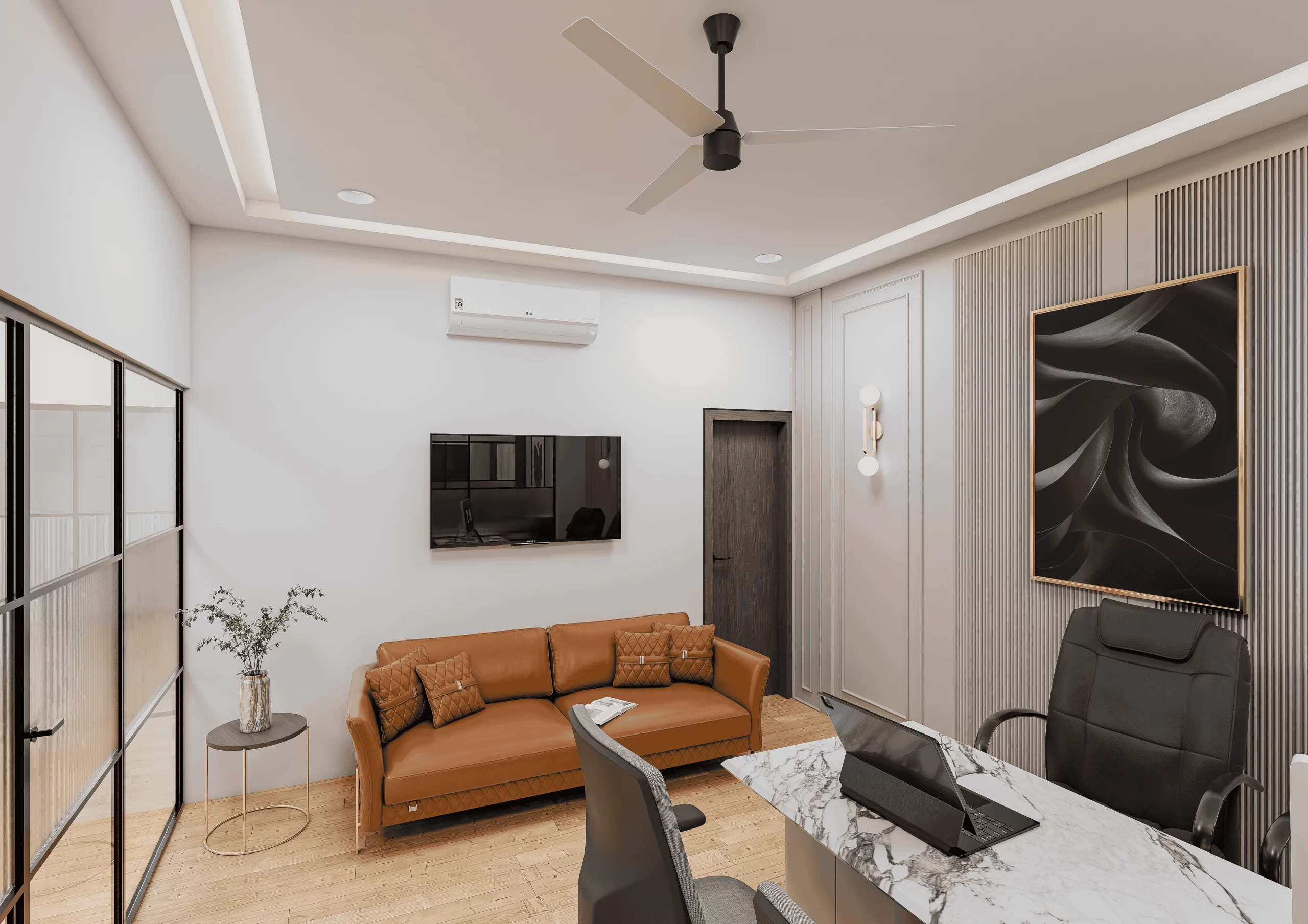 Smart and Technology-Driven Office Spaces