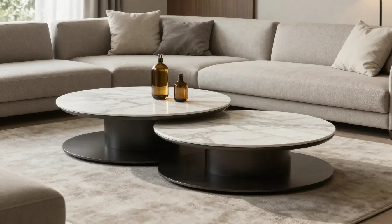 Multi-Layer Sofa Tables