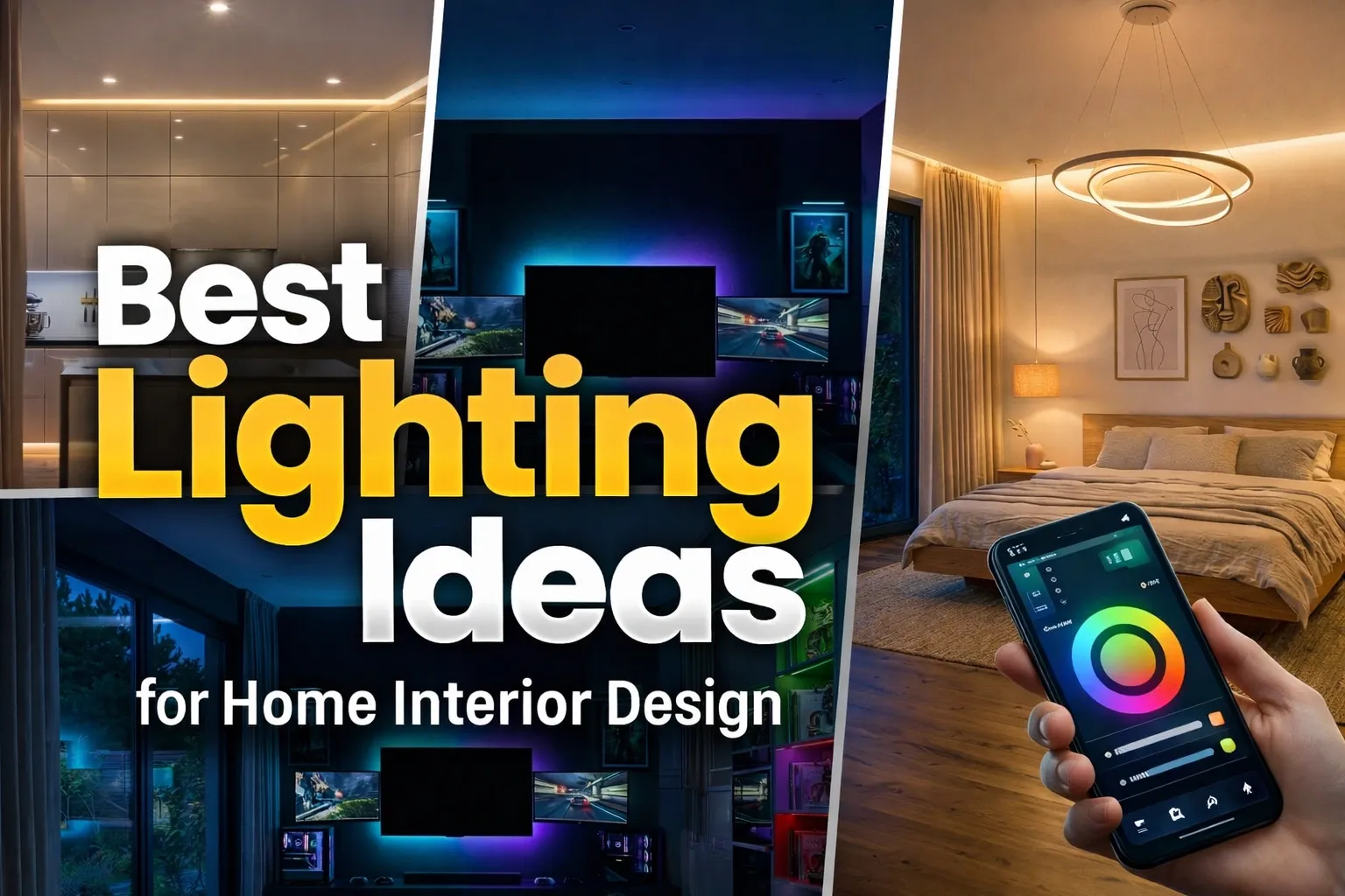Read more about the article Best Lighting Ideas for Home Interior Design