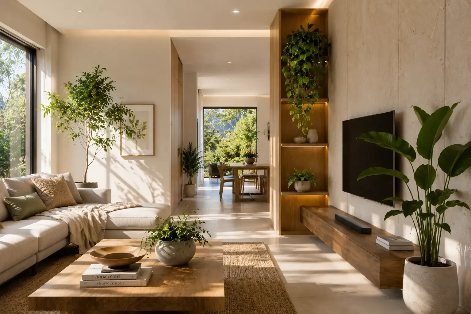 Biophilic interior design