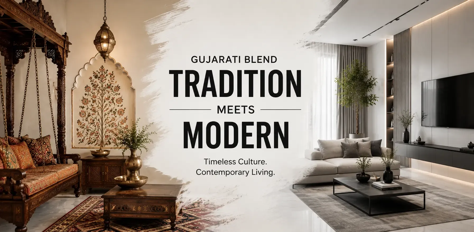 Read more about the article How Interior Designers in Gujarat Blend Tradition with Modern Design