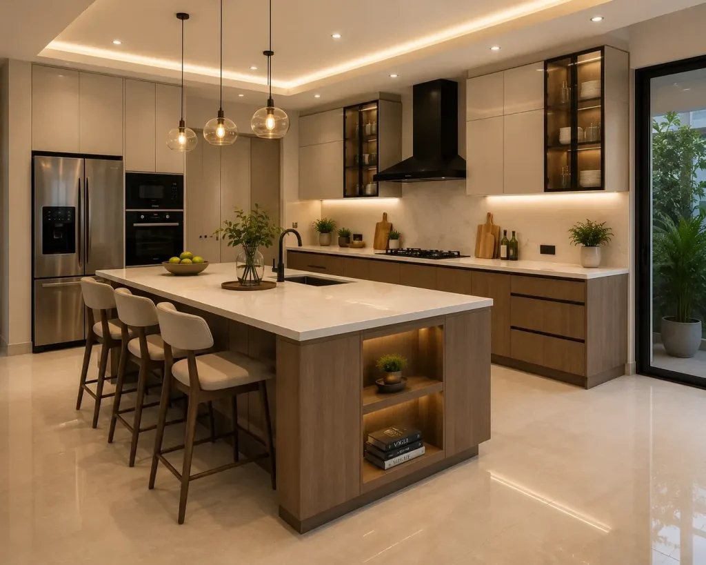 Island kitchen