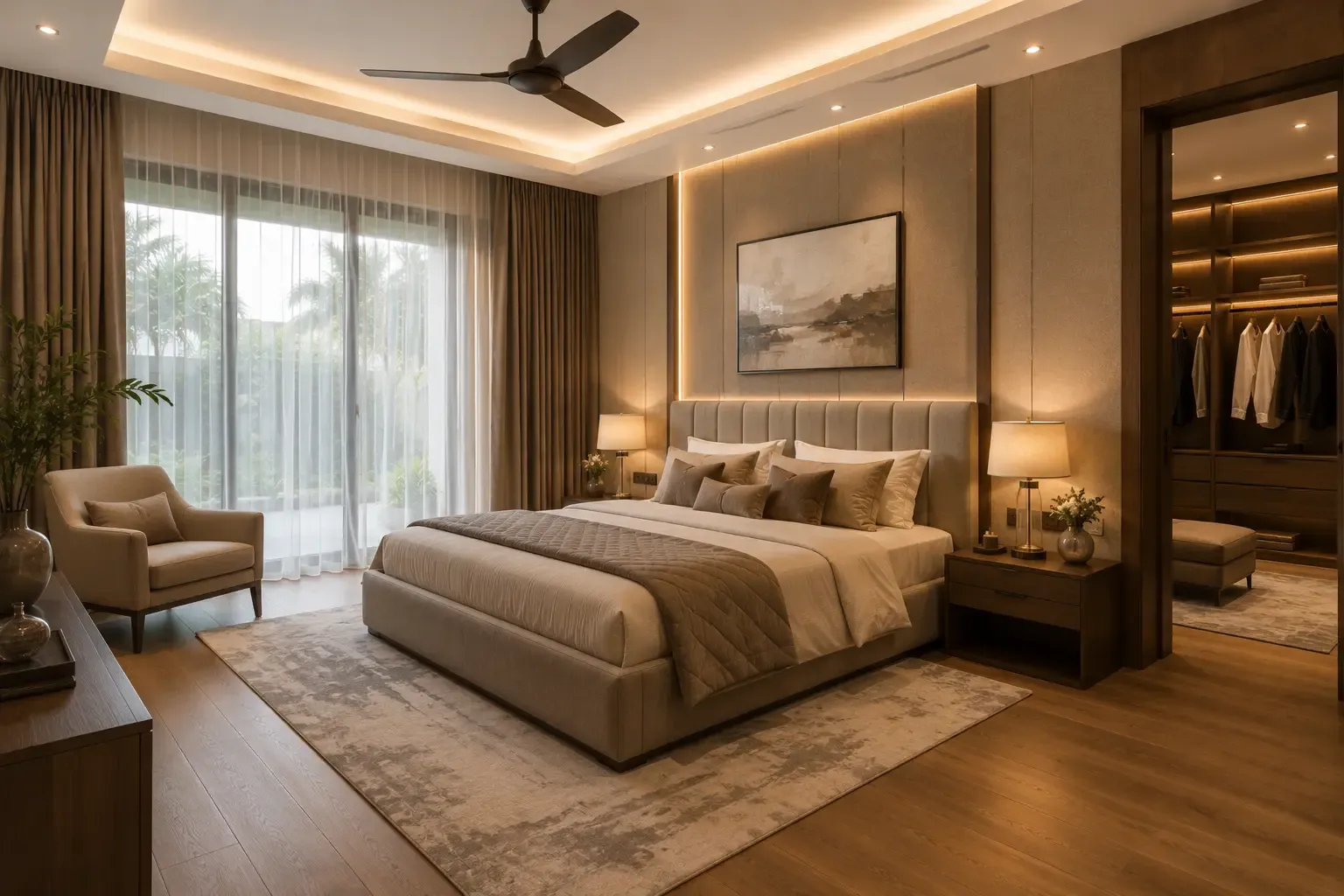 Bedrooms and Master Suite