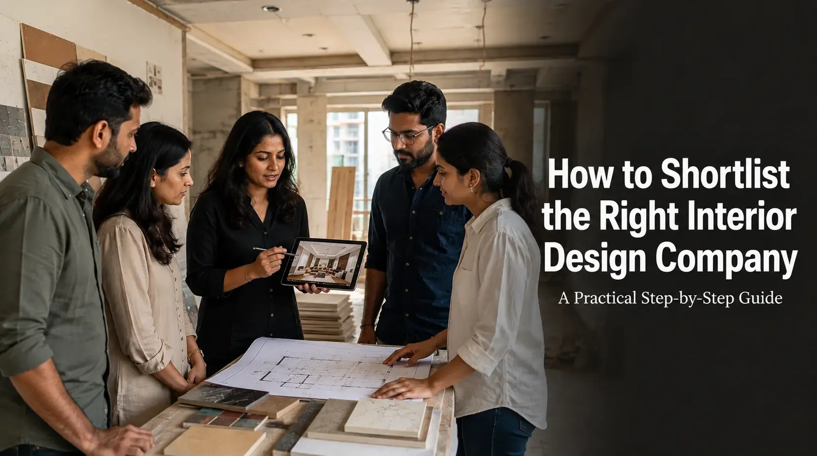Read more about the article How to Shortlist the Right Interior Design Company for Your Project