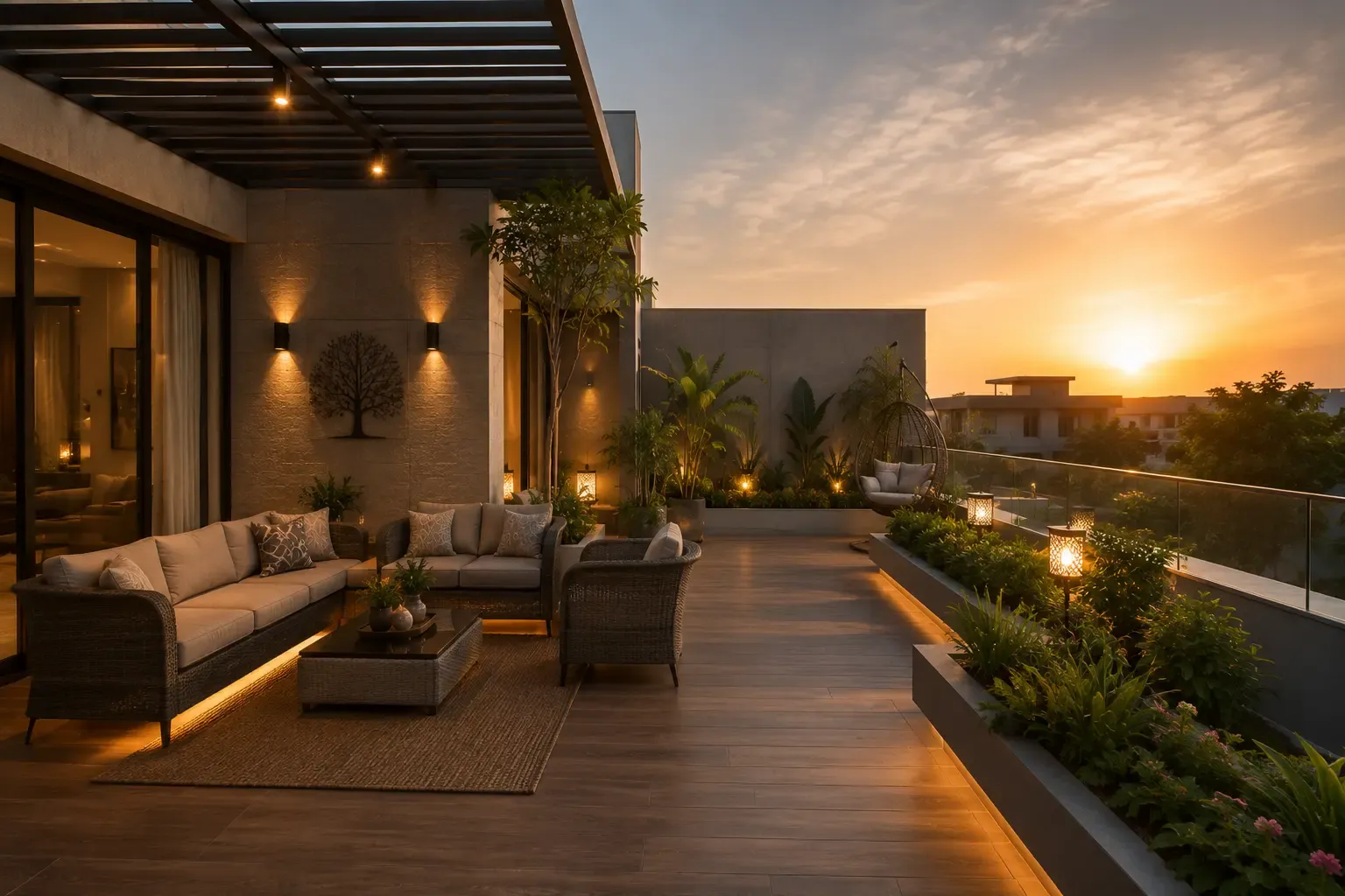 Outdoor and Terrace Spaces