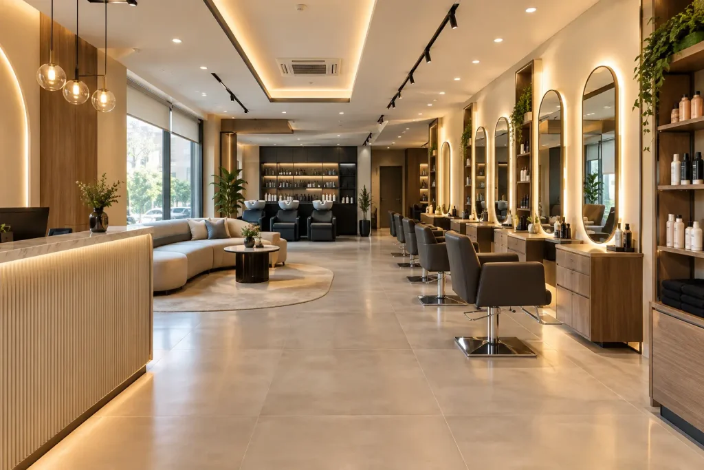 Plan the Salon Layout Around Customer Experience